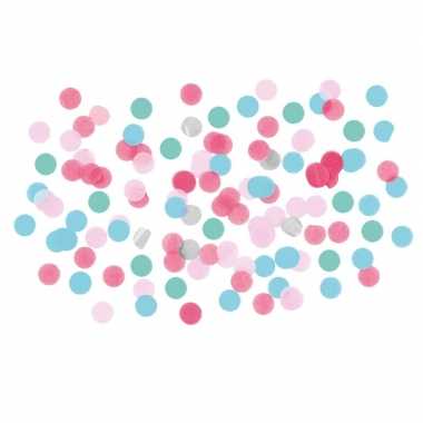 Confetti mix roze/blauw/groen 60 gram