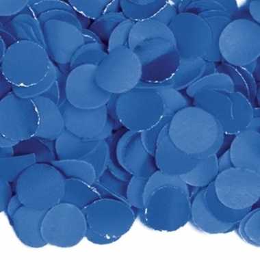 Luxe blauwe confetti 2 kilo