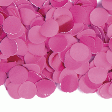 Luxe fuchsia roze confetti 3 kilo