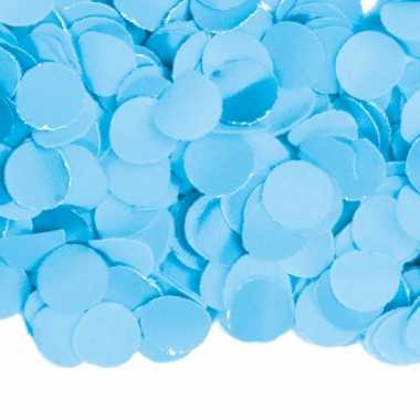Luxe lichtblauwe confetti 3 kilo