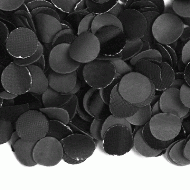Luxe zwarte confetti 2 kilo