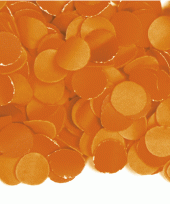 Luxe oranje confetti 3 kilo